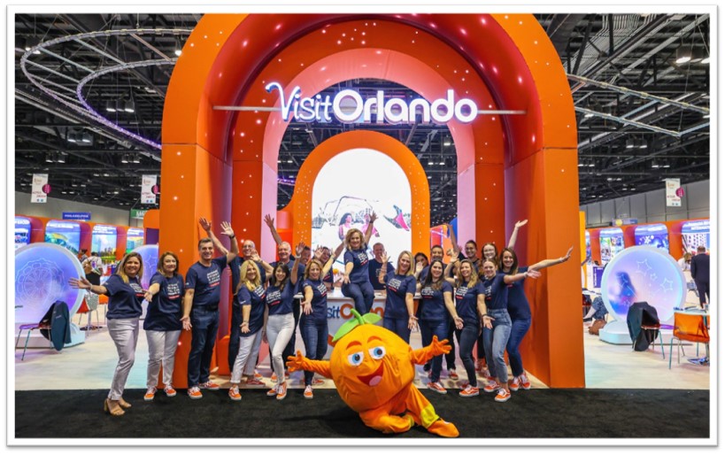 Visit Orlando team members pictured at OCCC during IPW.