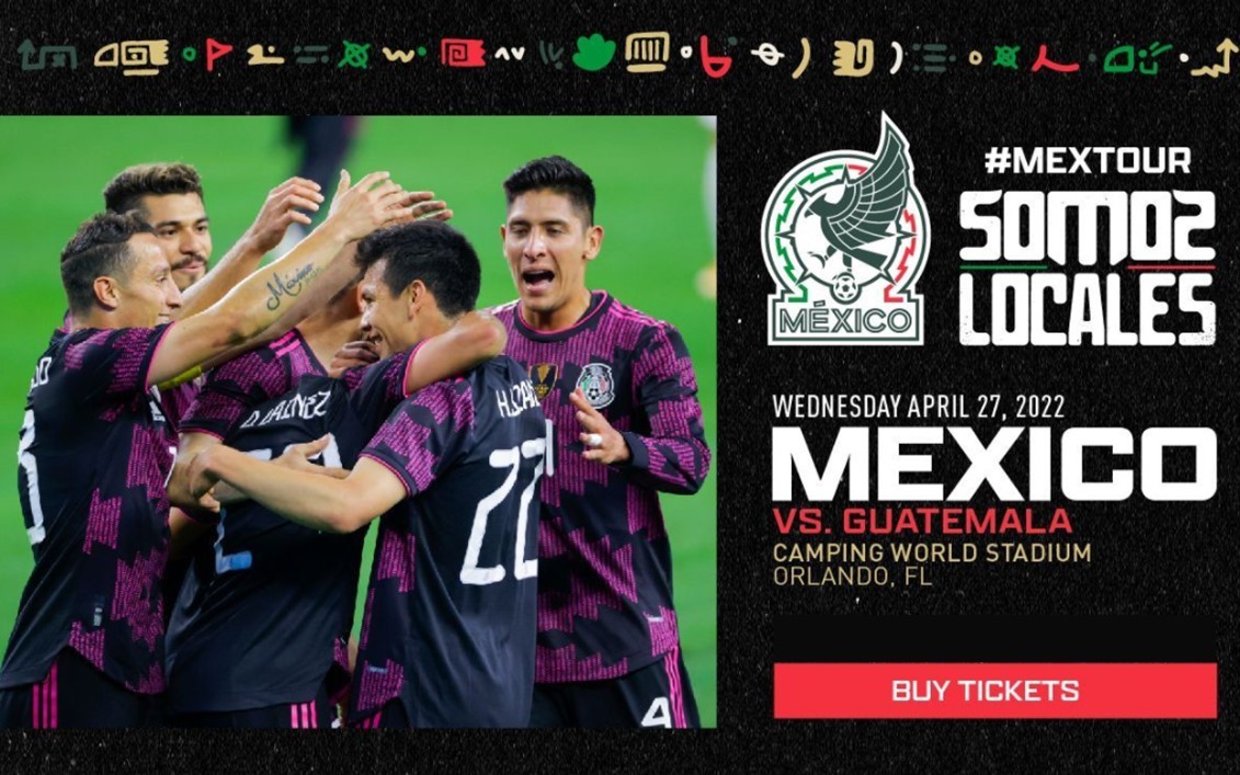 On April 27, the 2022 MexTour will kick off at Camping World Stadium