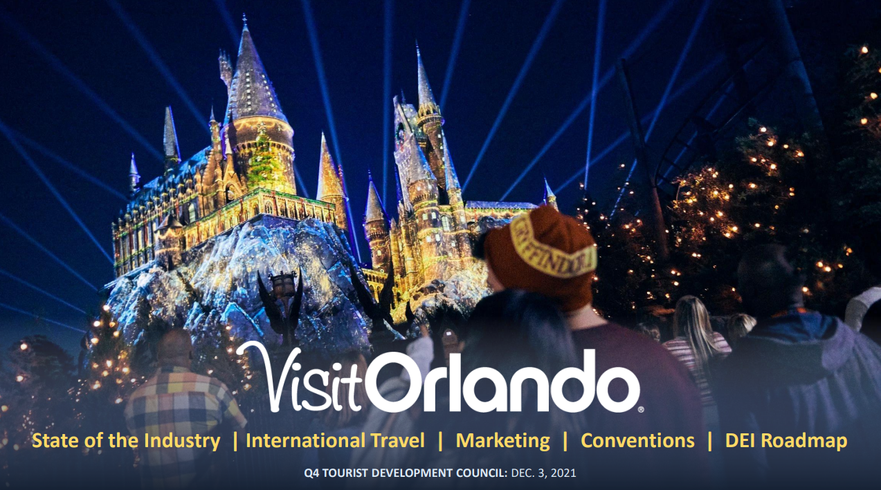 Visit Orlando’s quarterly update to Orange County’s Tourist Development Council