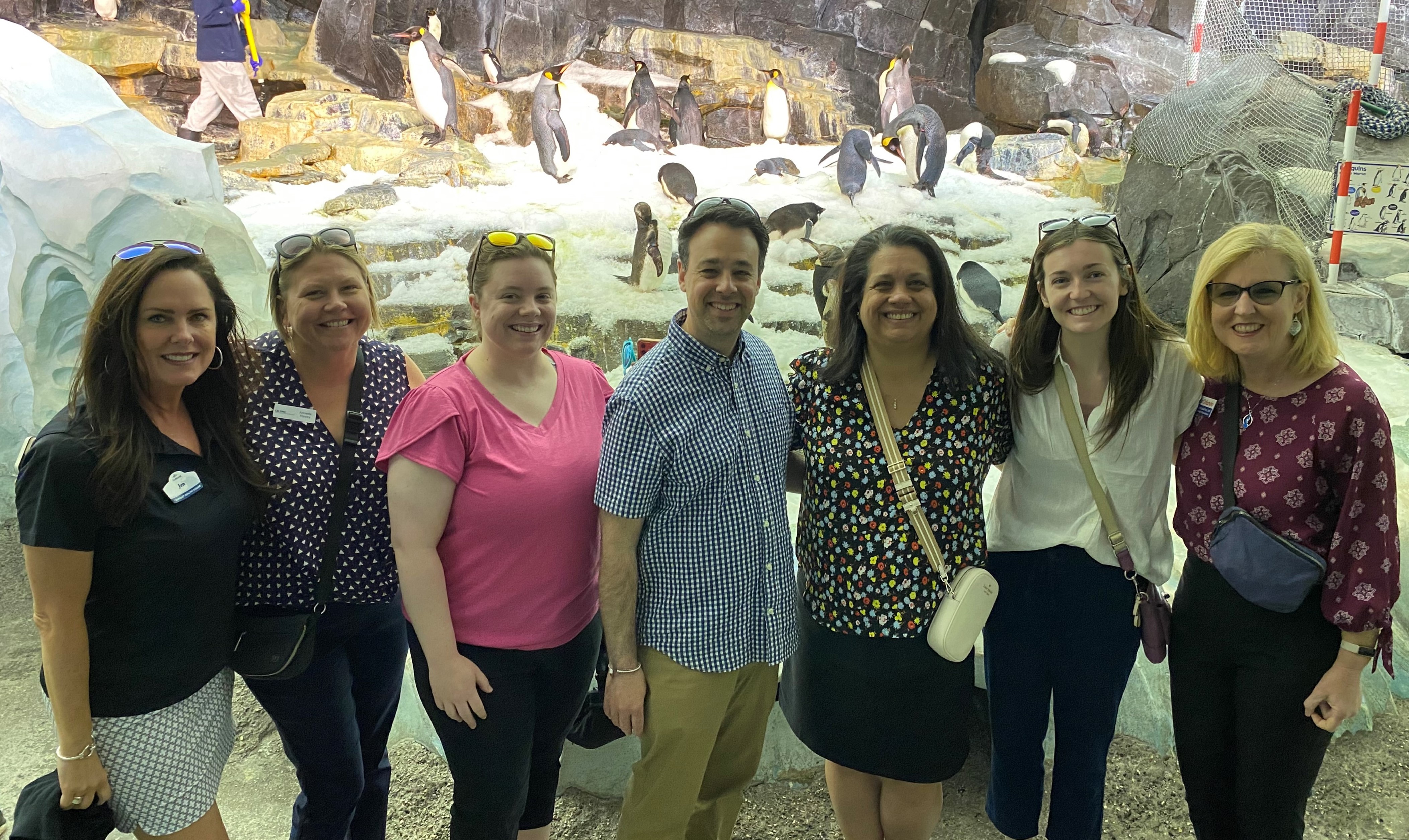 Visit Orlando team members host The Academy of Pediatrics for a site visit at SeaWorld Orlando. 
