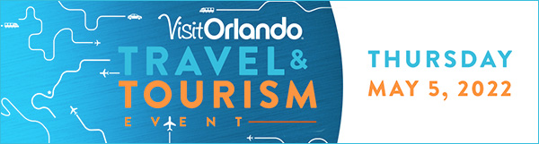 Visit Orlando’s Travel & Tourism Event will take place May 5 at the Orange County Convention Center