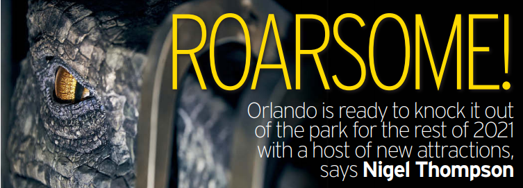 Orlando is featured in one of the UK's top newspapers, the Daily Mirror.