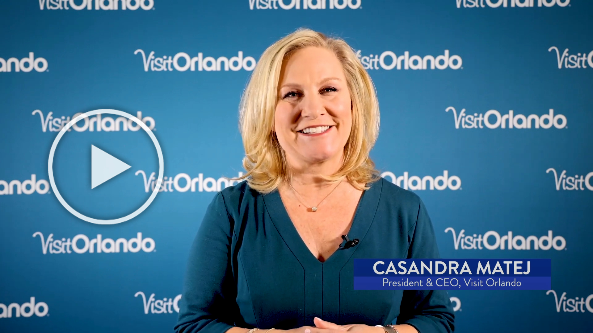 Feb. 1 marked Casandra Matej's one year anniversary as president and CEO of Visit Orlando