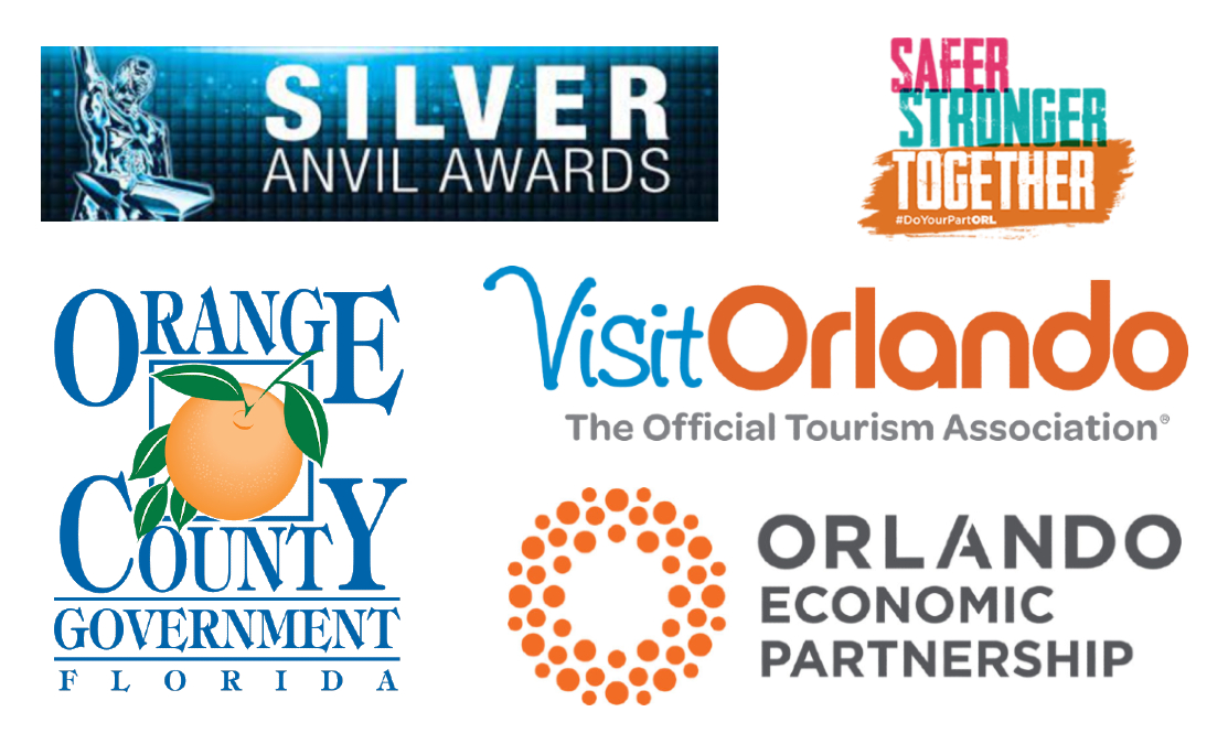 Orlando's Safer, Stronger, Together campaign has been named a finalist for the 2021 PRSA Silver Anvil