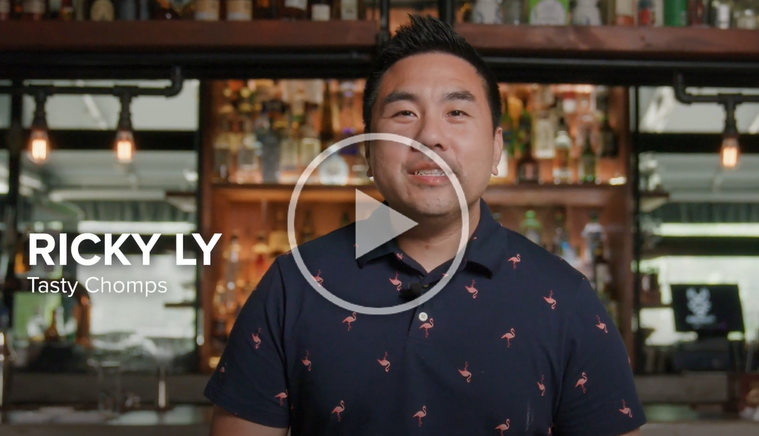 A video featuring Orlando food blogger Ricky Ly.