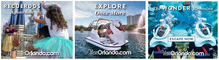 Visit Orlando has launched a dedicated multicultural campaign targeting consumers in three key segments: U.S. Hispanic, African American and LGBTQ+. 