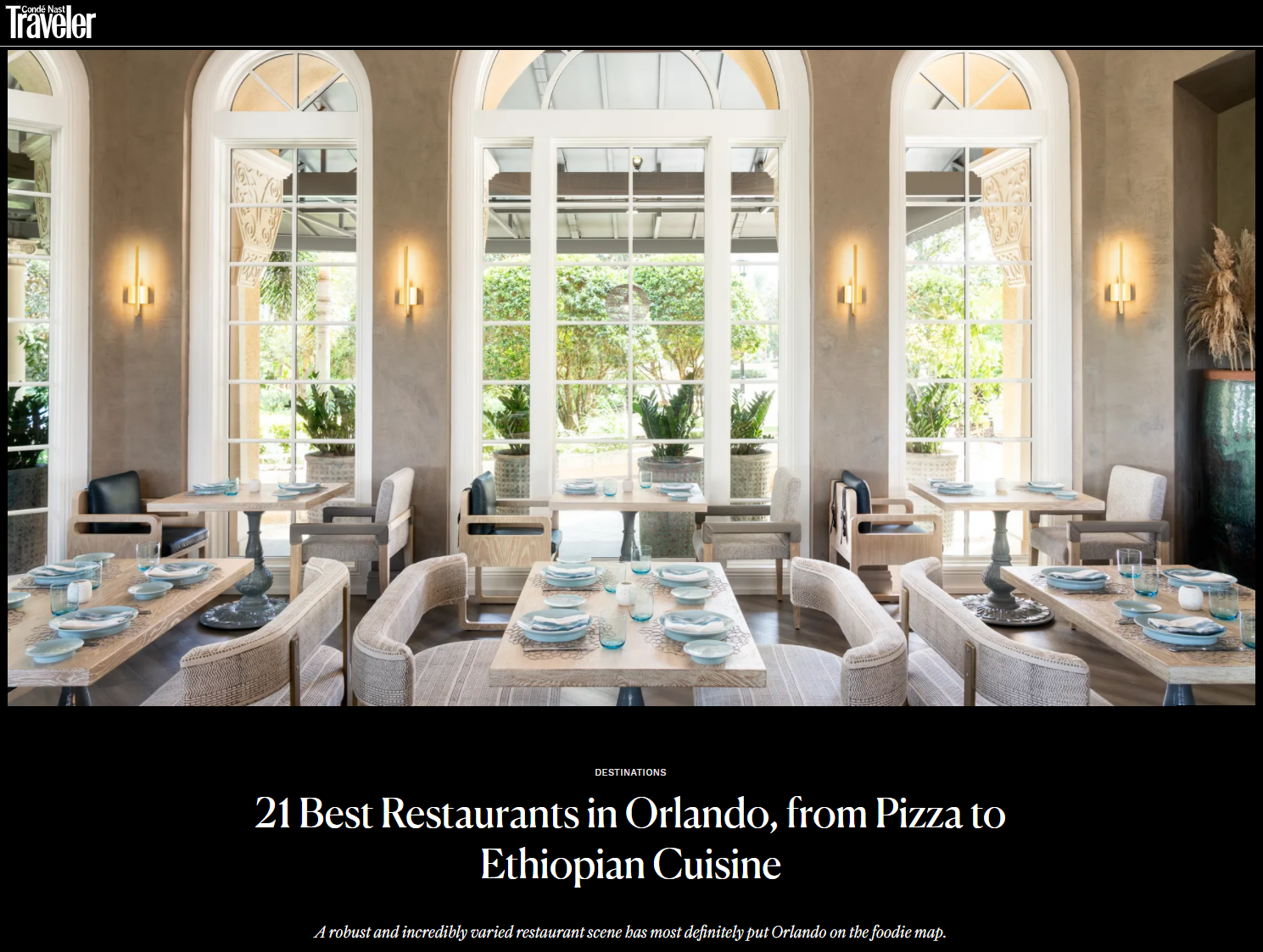 21 Best Restaurants in Orlando
