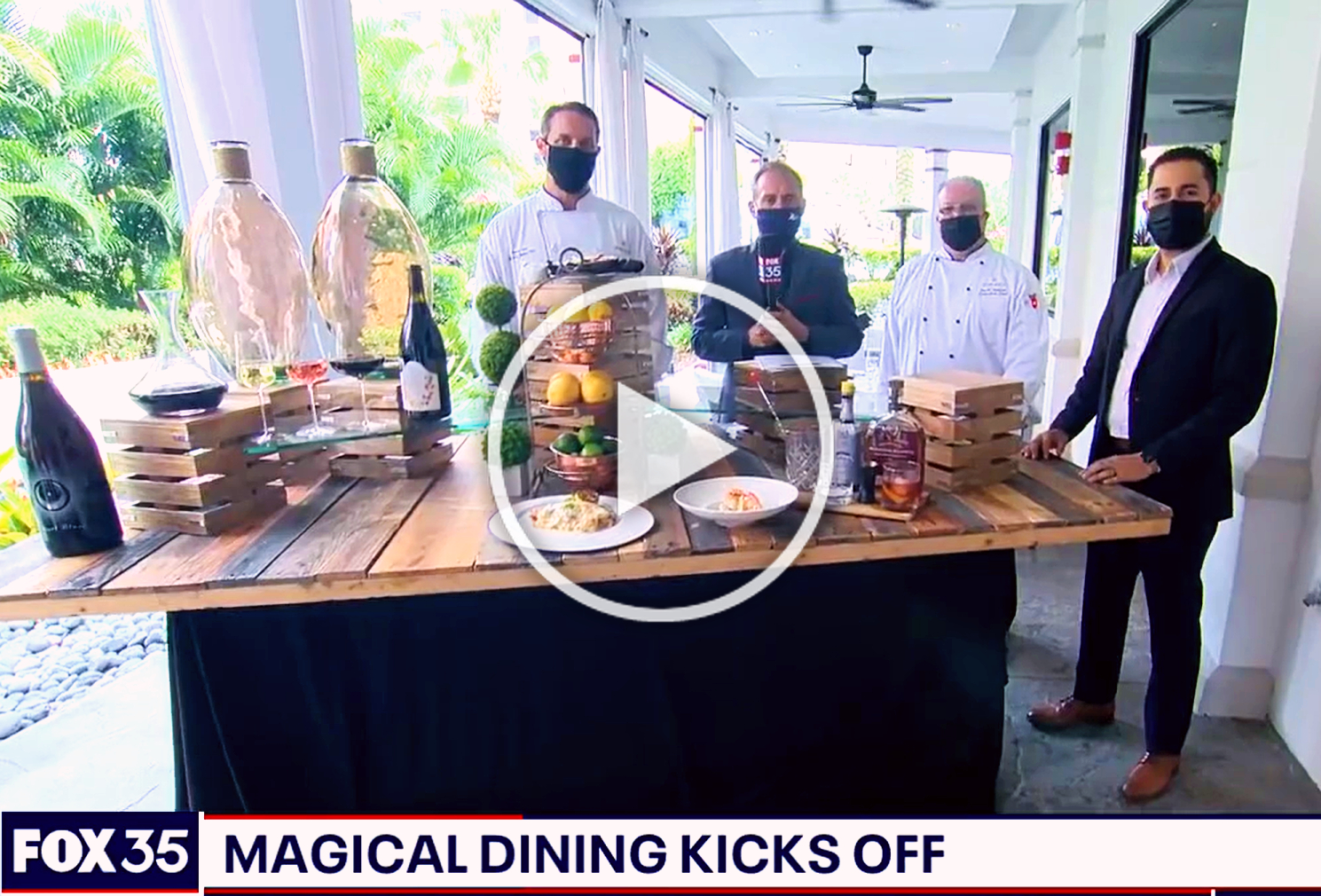  This segment on FOX35 showcases Visit Orlando's Magical Dining
